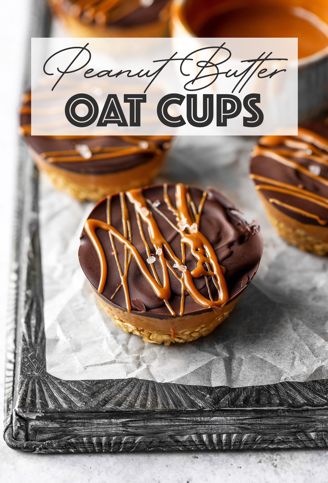 Peanut Butter Chocolate Oat Cups