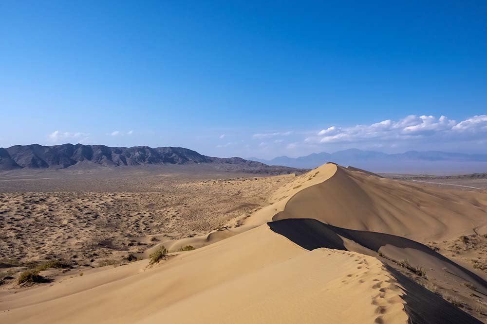 Dunes in Altyn Emel National Park