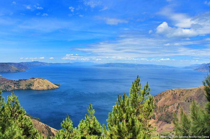 View of Toba Lake