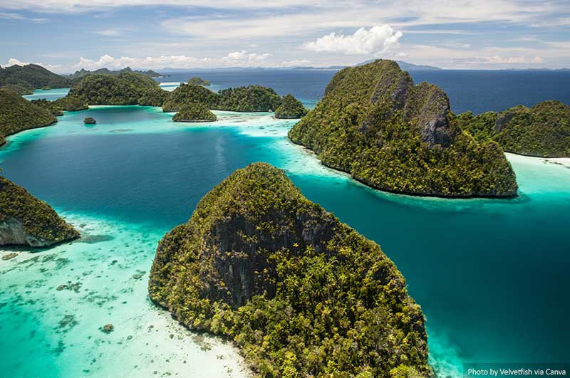 Islands and Lagoon in Raja Ampat