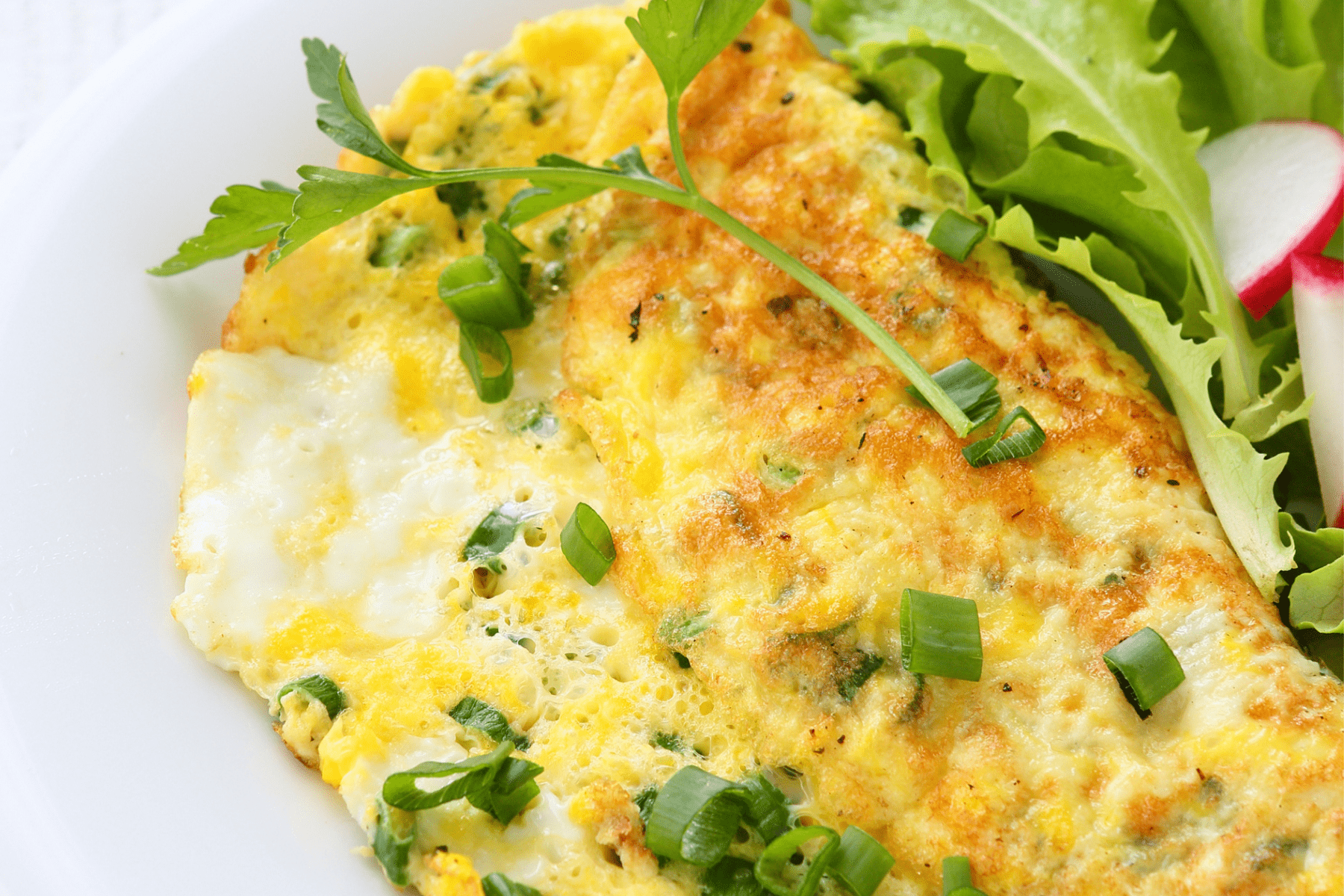 green chili and cheese frittata