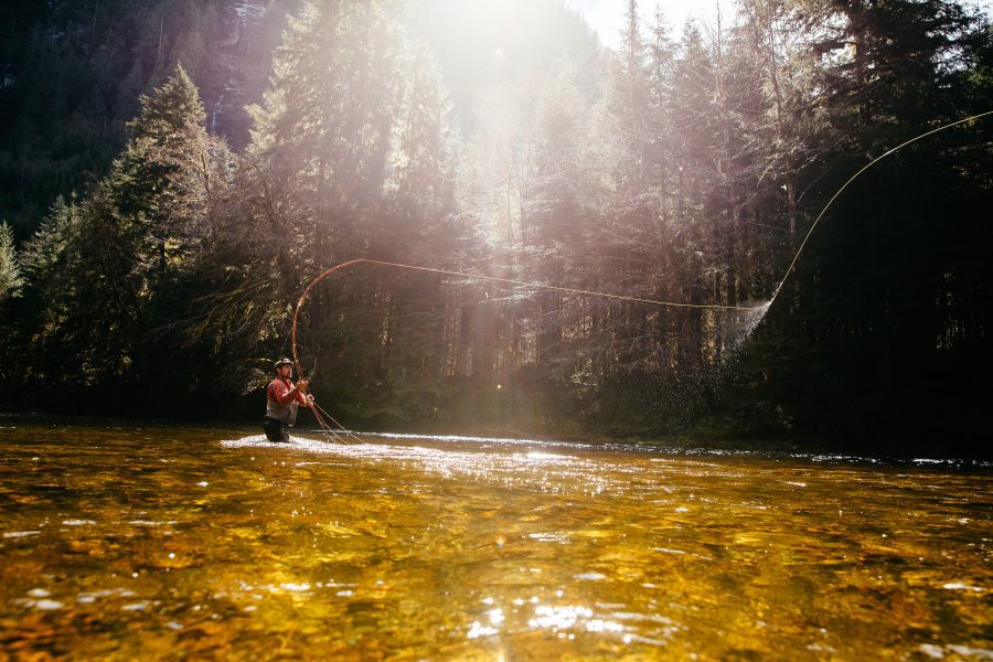 Fly Fishing family friendly Nimmo Bay