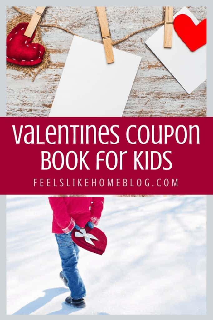 Printable Valentine’s Day Coupon Book for Kids