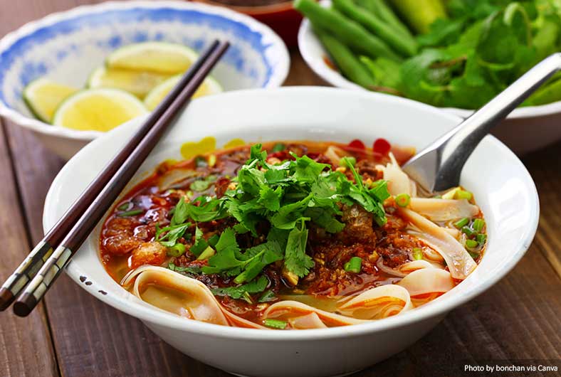 Lao khao soi - soup