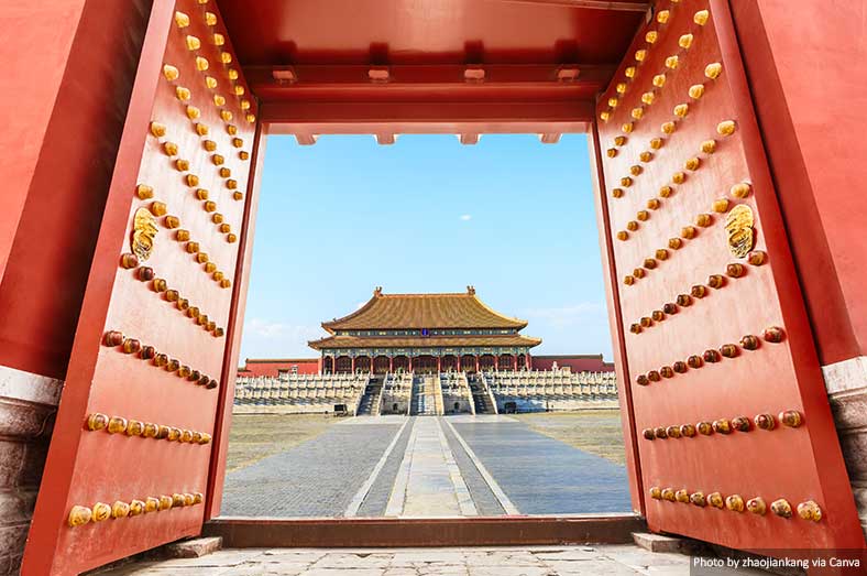 Forbidden City in Beijing