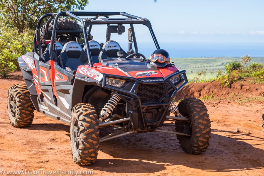 Polaris Off-road vehicle a fun thing to do on Lanai