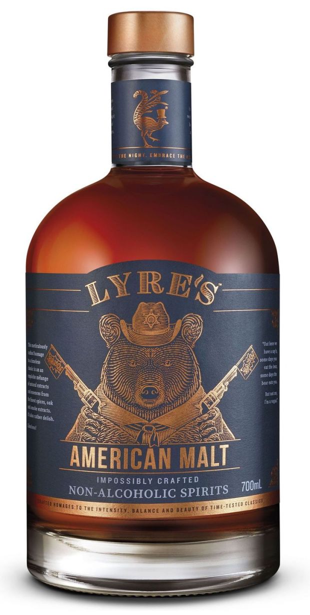 Lyre’s American Malt alcohol-free bourbon