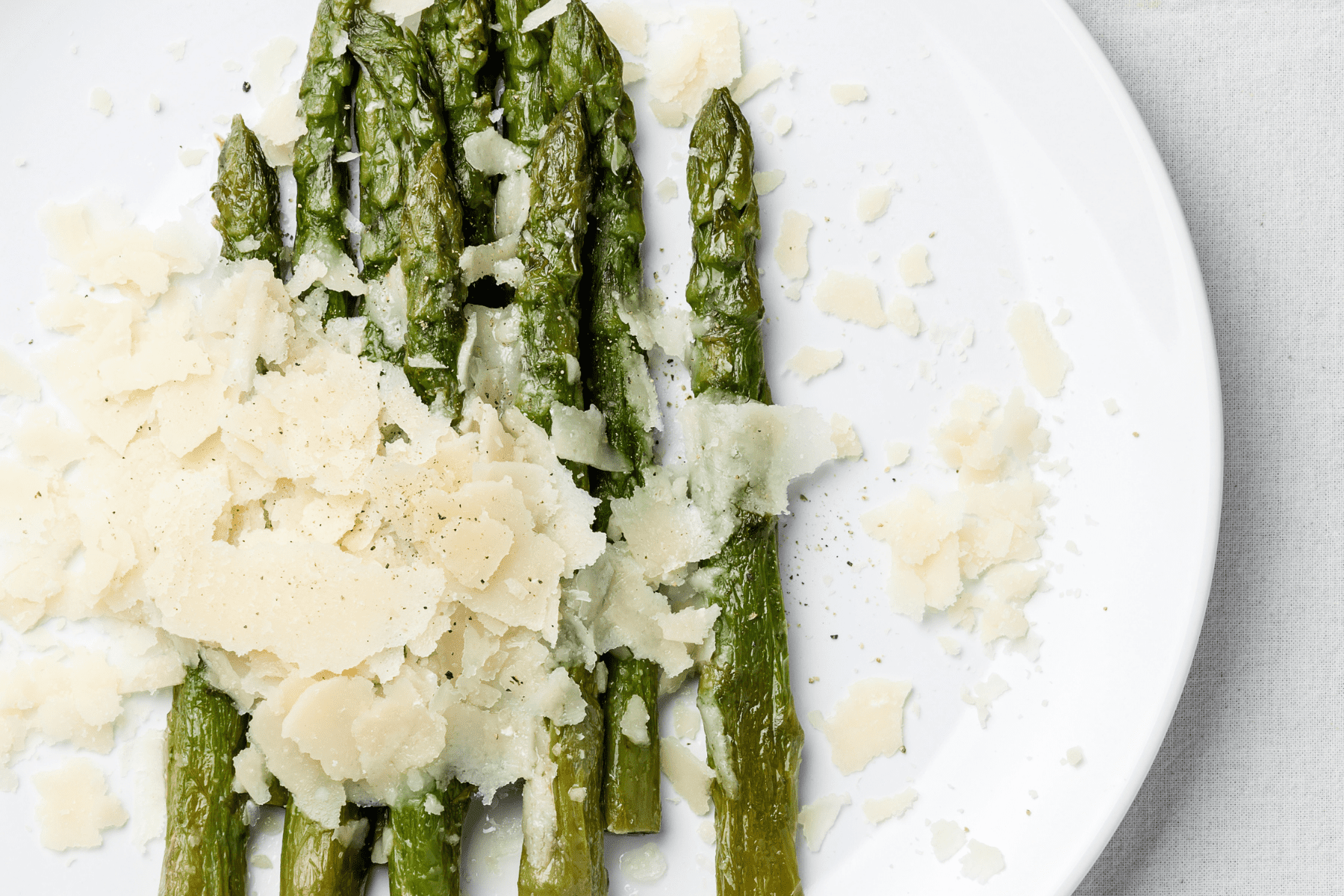 roasted asparagus with garlic