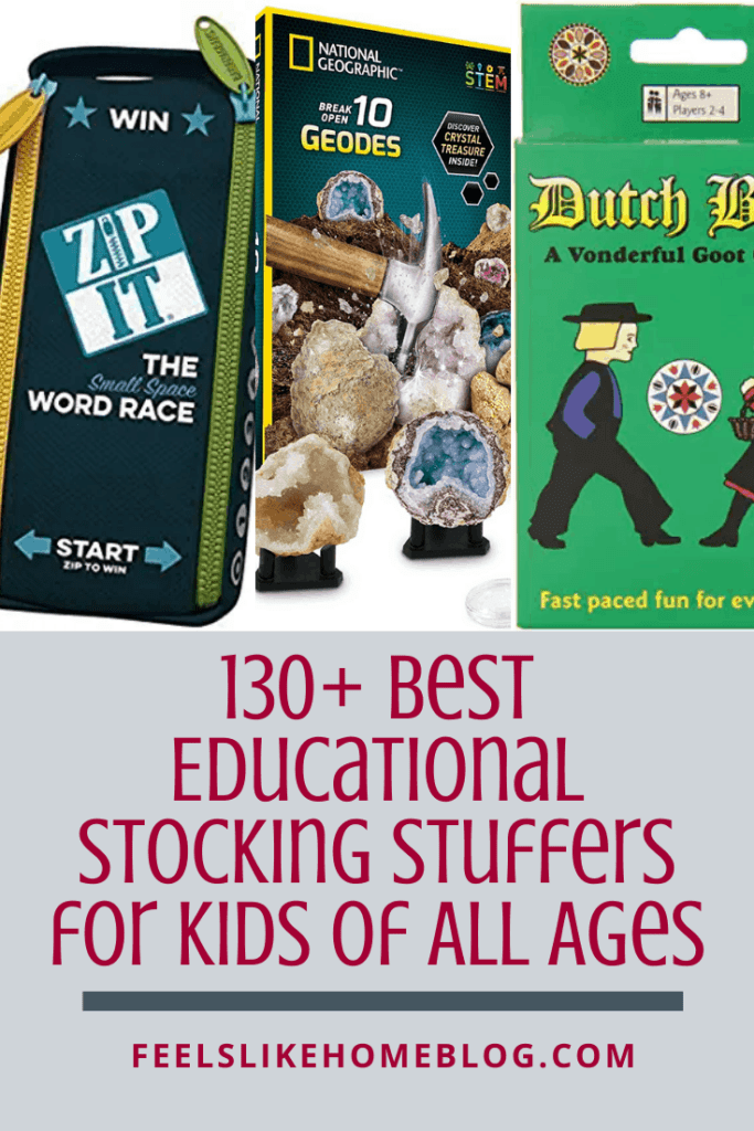 130+ Best Educational Stocking Stuffers for Kids of All Ages