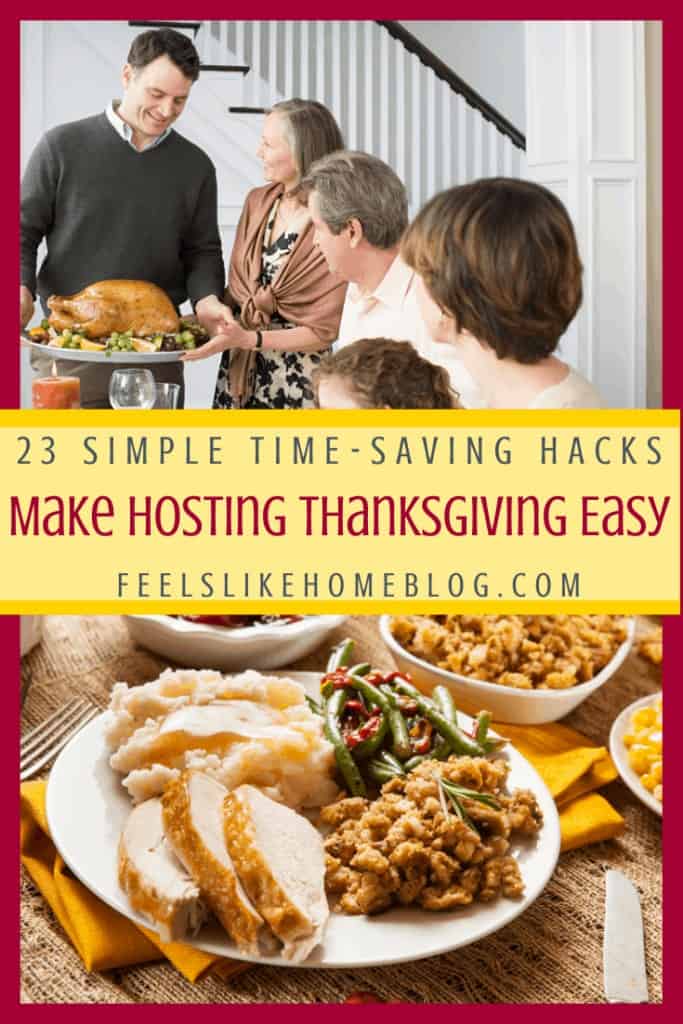 A group of people sitting at a table with a plate of food, with Turkey and Thanksgiving