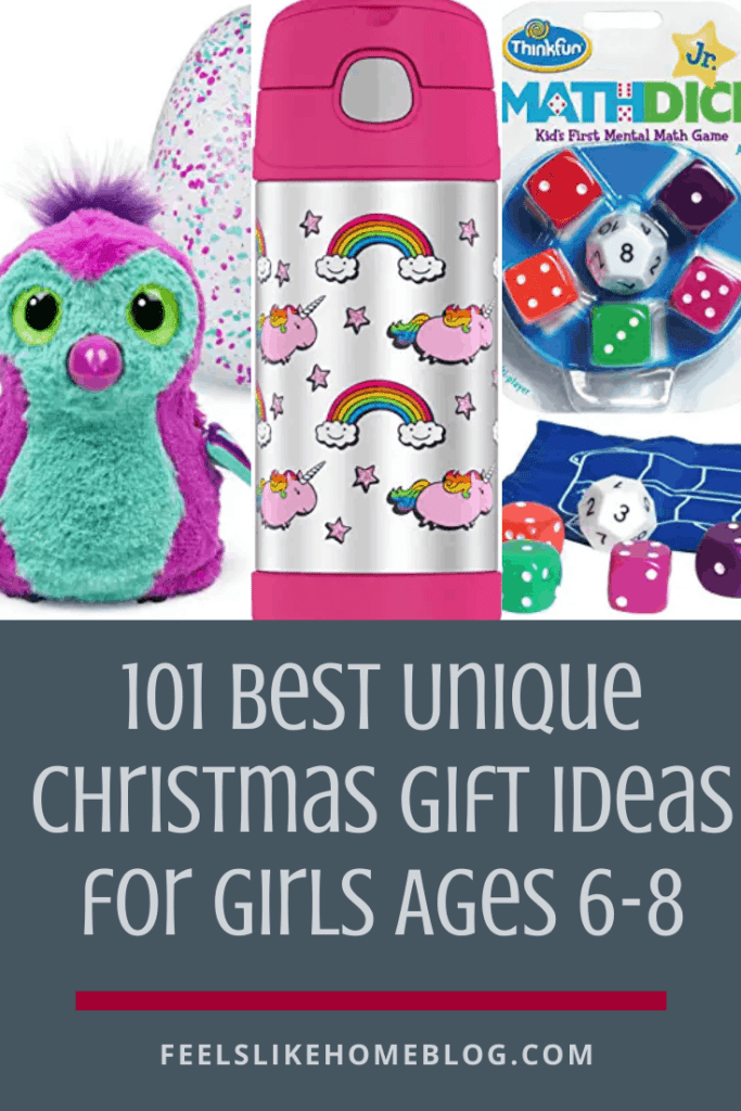 101 Best Unique Christmas Gift Ideas for Girls Ages 6-8