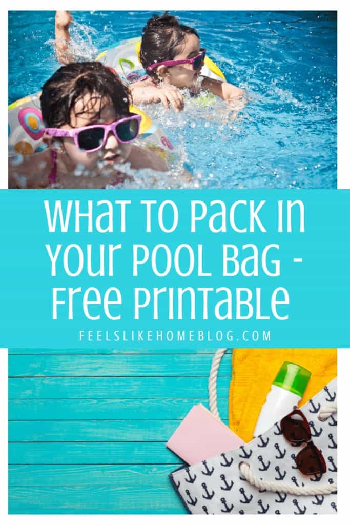 What to Pack in Your Pool Bag – Free Printable Checklist