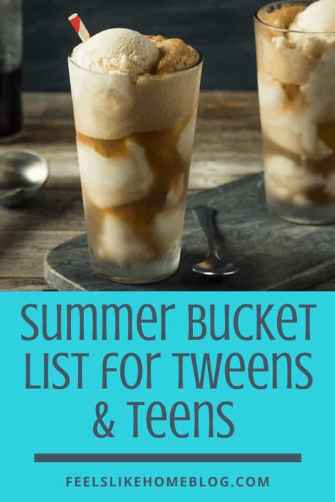 Summer Bucket List for Tweens & Teens – Free Family Printable