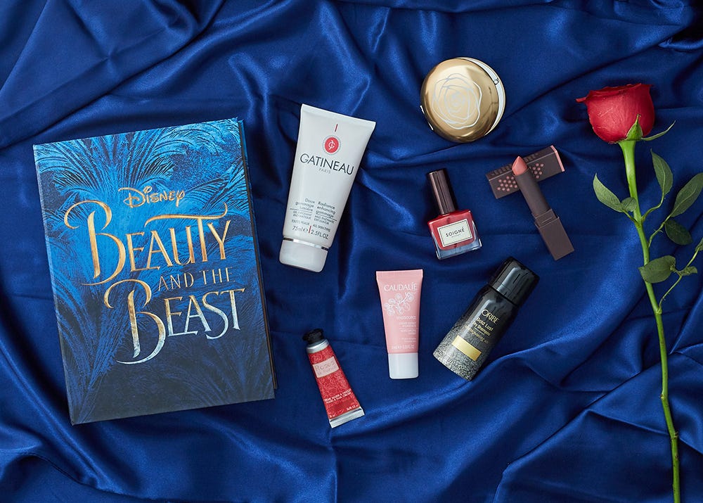 Latest in Beauty x Beauty and the Beast limited edition Disney merchandise