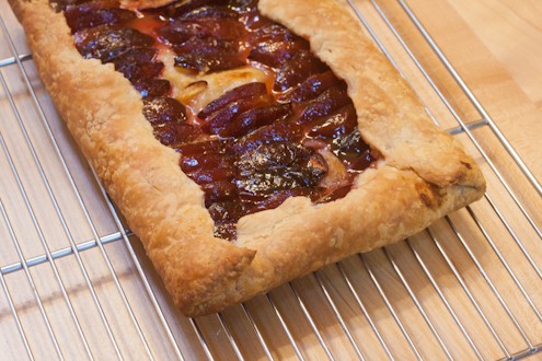 Italian Prune Plum Galette