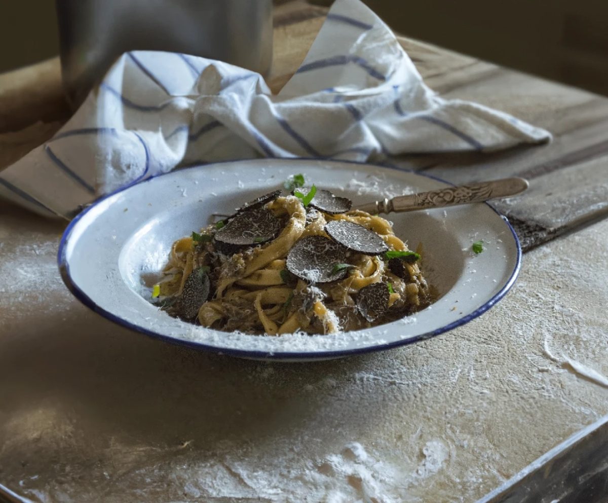 Truffle and Mushroom Fettuccine