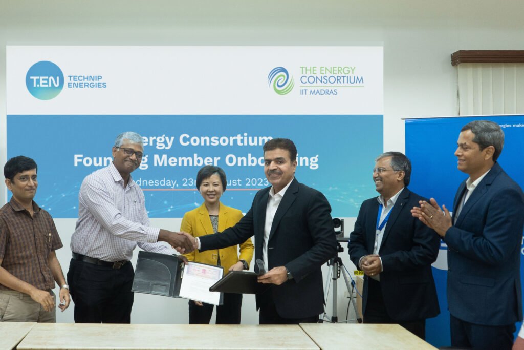 Technip Energies collaborates with IIT Madras to become a founding member of The Energy Consortium