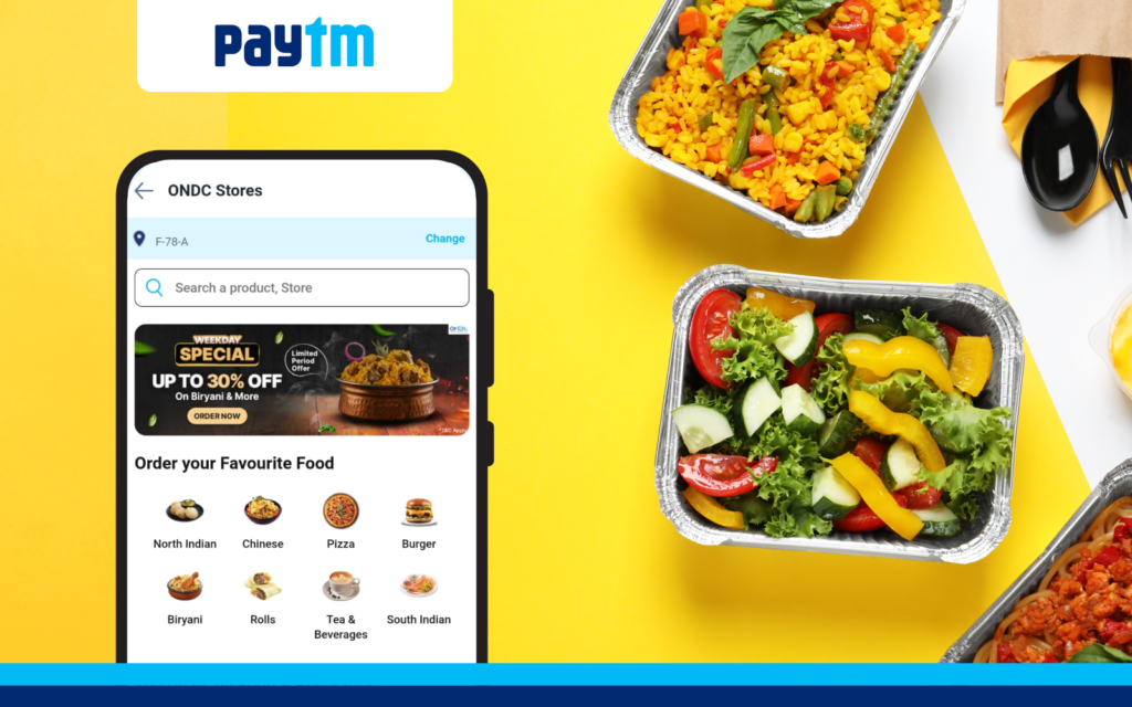 Paytm Se ONDC Network enables users to order from over 30,000 restaurants with exciting discounts