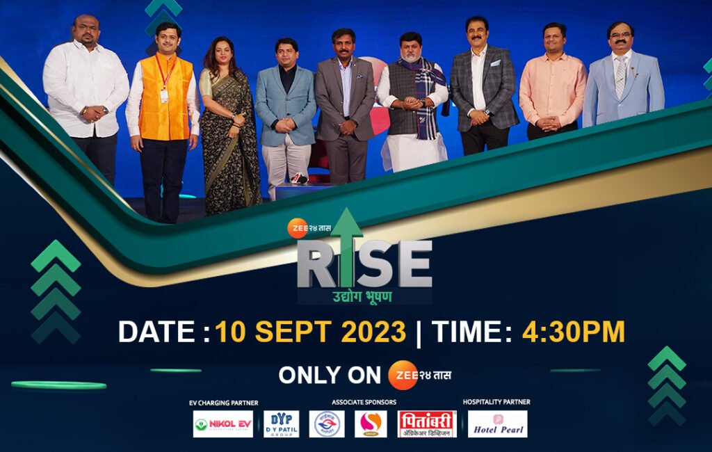 Zee24 TAAS to telecast ‘RISE: Udyog Bhushan’ on 10th September at 4:30pm