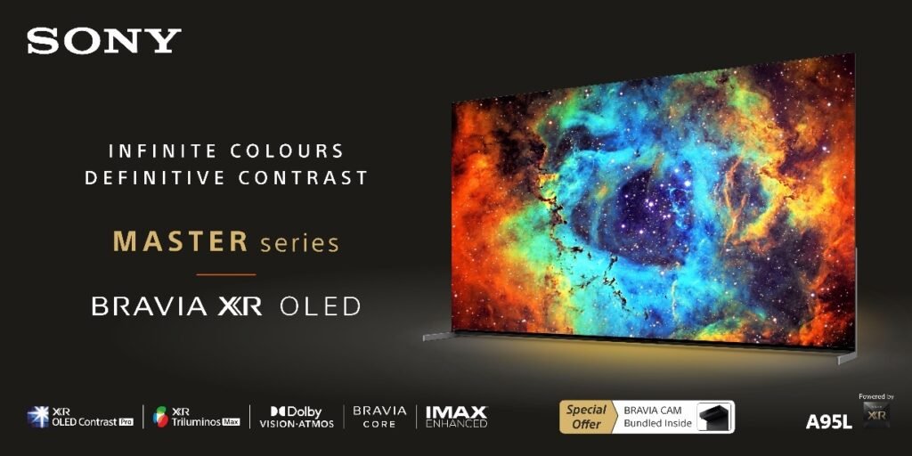 Sony launches BRAVIA XR MASTER Series A95L OLED with infinite colours and definitive contrast