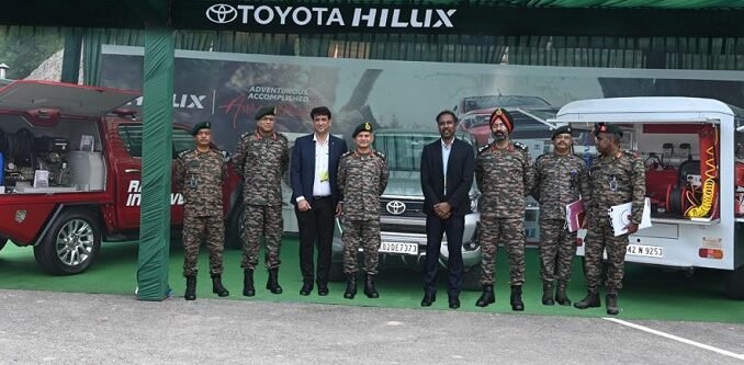 Toyota Kirloskar Motor Showcases Special-purpose Iconic Hilux during the North Tech Symposium (2023)