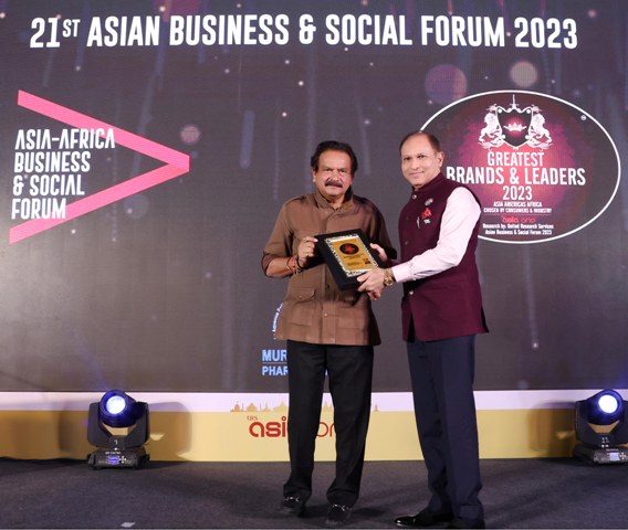 H.E Dr. Nawab Mir Nasir Ali Khan, Honorary Consul of the Republic of Kazakhstan, receives the prestigious AsiaOne Diplomatic Excellence Award 2023