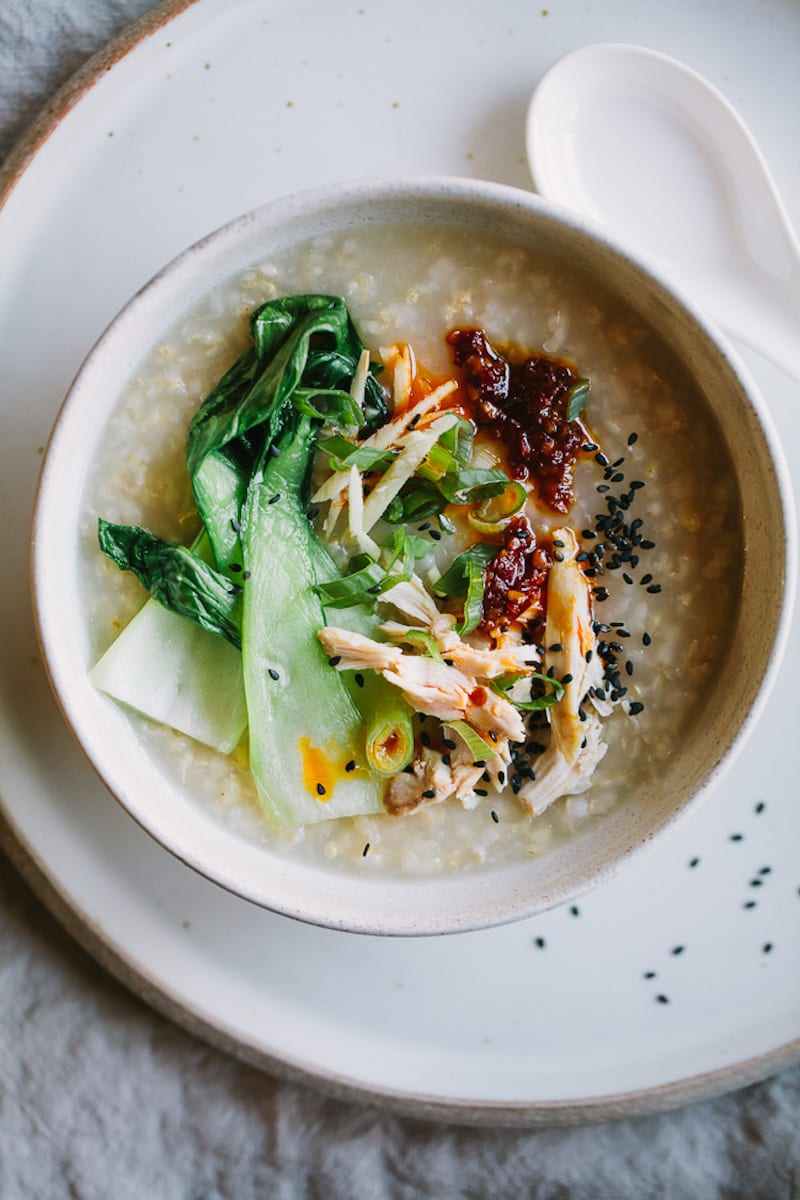 Ginger Chicken Congee