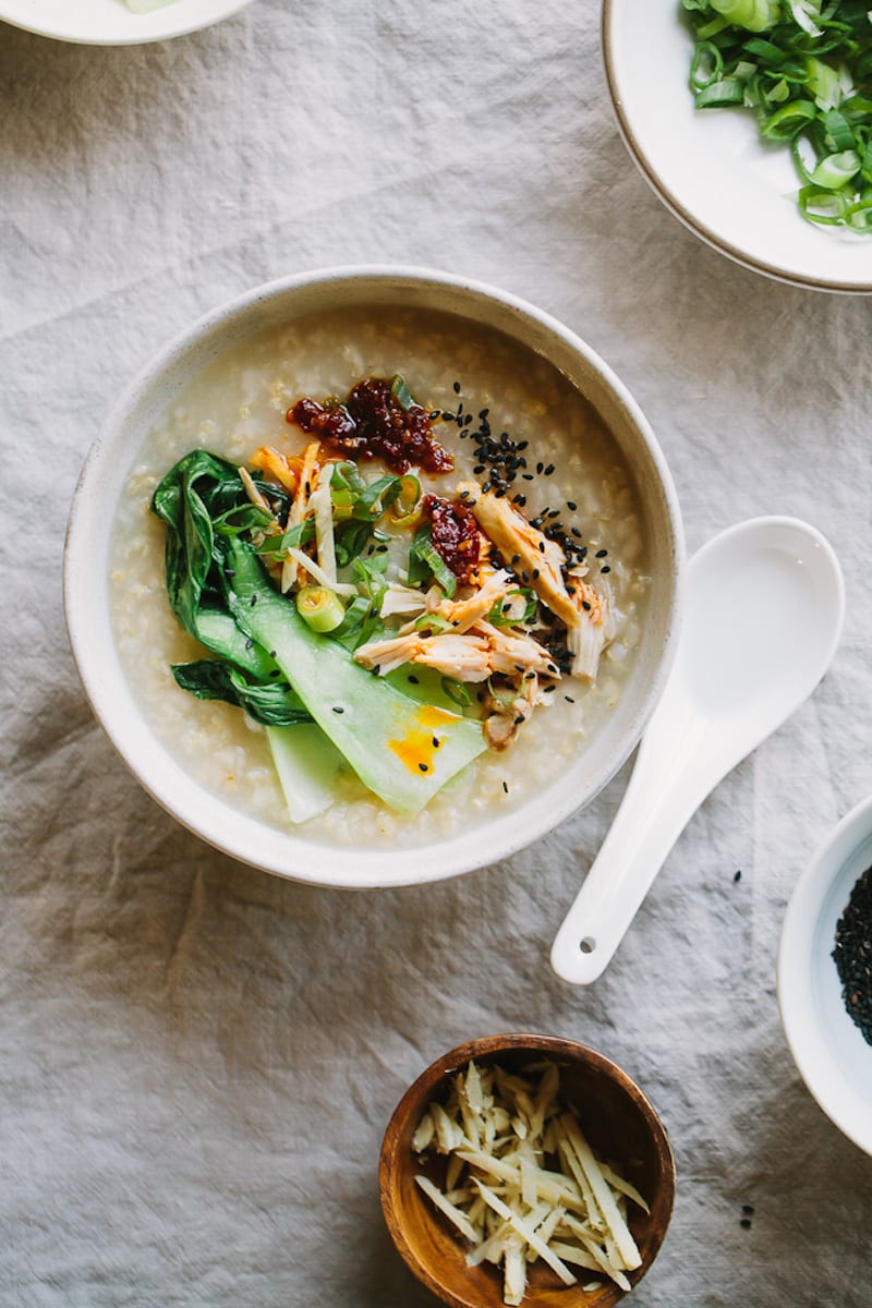 Ginger Chicken Congee