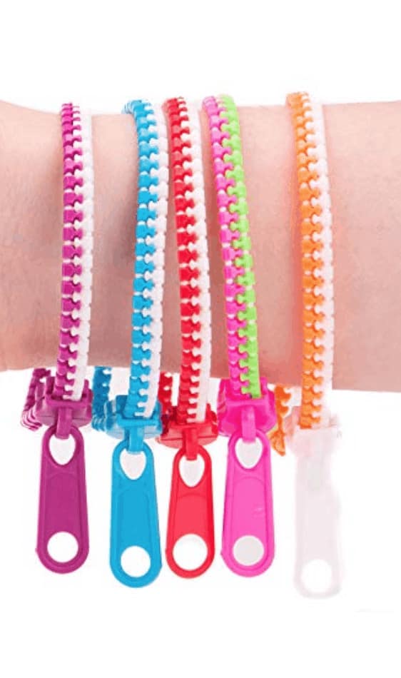 Zipper bracelets