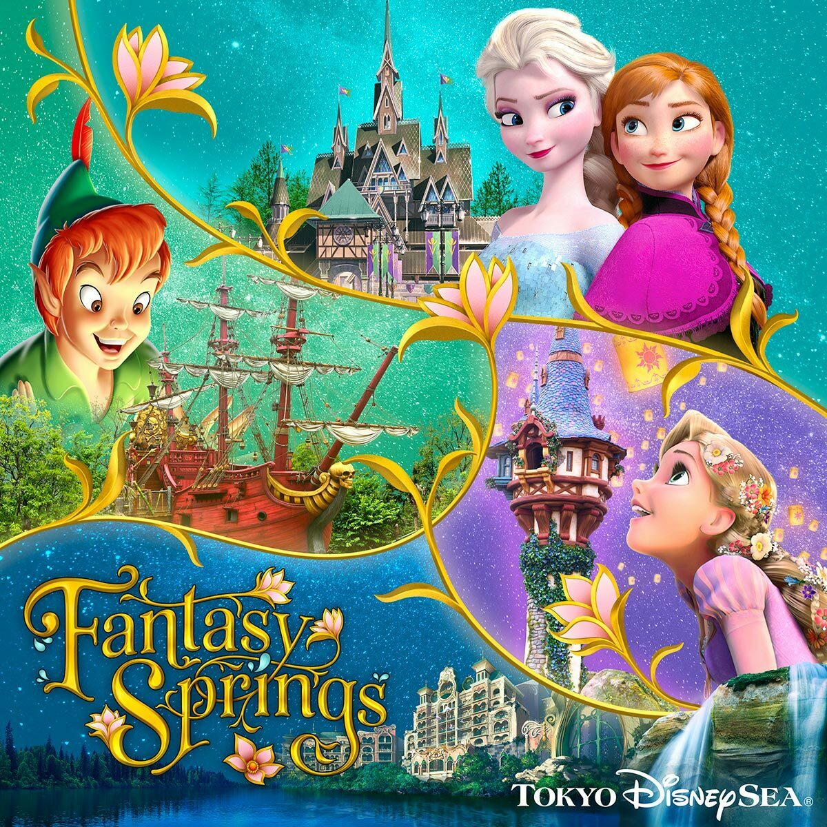 We’re LIVE From Fantasy Springs! Check Out Disney’s NEW Peter Pan, Tangled & Frozen Land!